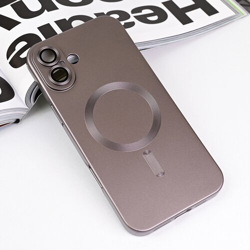  Torbica Magsafe Chrome za iPhone 16 Plus 6.7 siva Cene