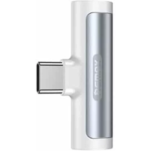 Remax Adapter USB Type-C na USB Type-C + audio, RL-LA03a (bijeli)