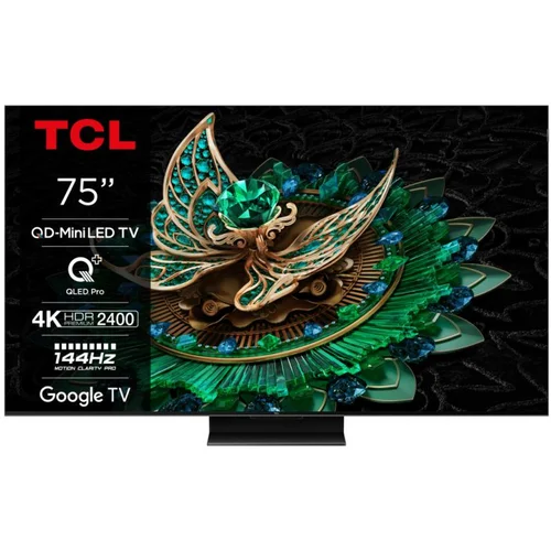 Tcl 75"C765 QD-Mini LED 4K TVHDR 2400 nits QLED...