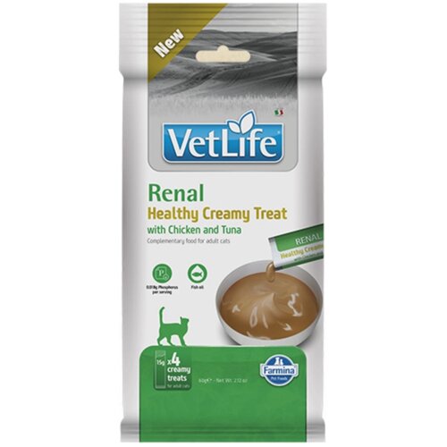 Vet Life Renal dijetetska pasta za macke, piletina i tuna 60 g Cene