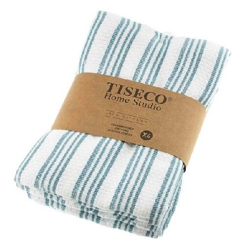 Tiseco Home Studio set od 4 plave pamučne kuhinjske krpe, 50 x 70 cm Cijene