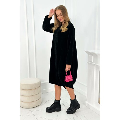 Kesi Corduroy dress with black pockets Slike