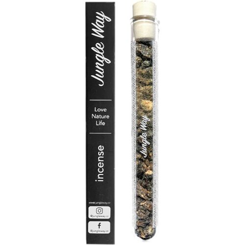 Jungle Way Indian Black Benzoin Opium Sambrani tamjan 15 g Slike