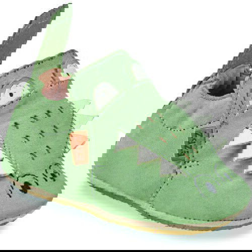 Easy Peasy Nogavice MY BLUBLU CROCO Zelena Cene