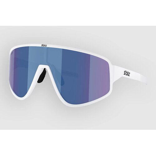 BLIZ Active Eyewear A004 Matte White Soncna ocala grey w blue mirror Cene