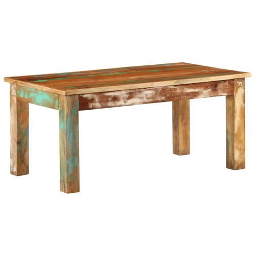 Furnova Klubska mizica 100x55x45 cm trden predelan les, (21914656) Slike