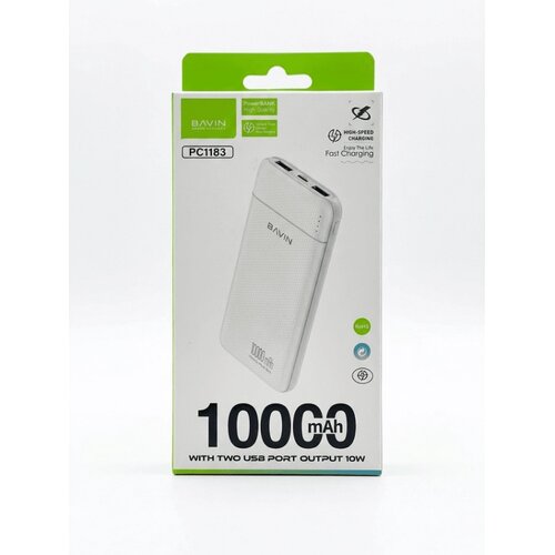 BAVIN Power Bank 10000 mAh PC1183 bela Slike