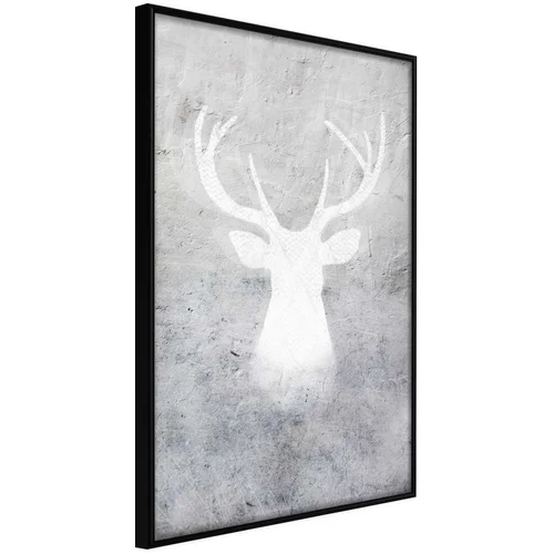  Poster - White Shadow 30x45