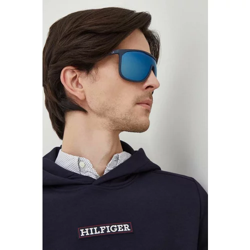 Armani_Exchange Sončna očala moški, mornarsko modra barva