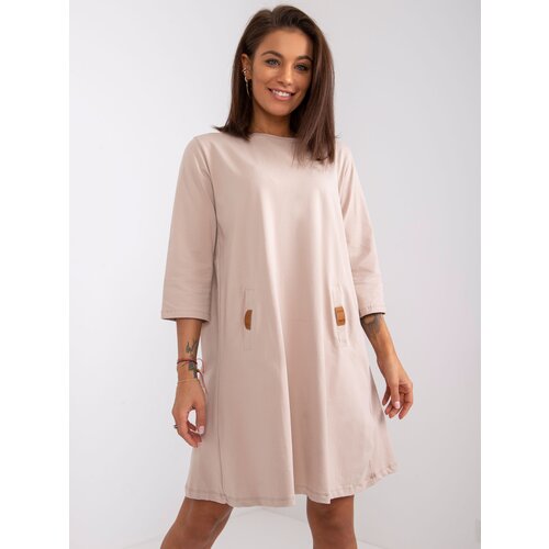 RELEVANCE Dress-RV-SK-6274.36P-beige Slike