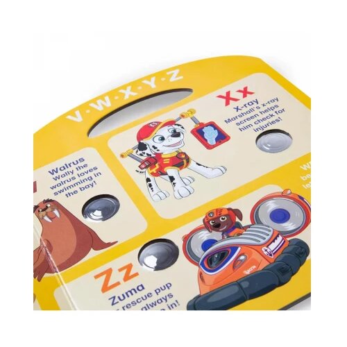 Paw Patrol Patrolne šape knjiga Alphabet adventure Slike