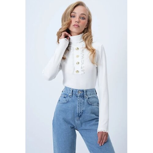 Trend Alacati Stili Ženska bluza Alc-X14504, Bela Cene