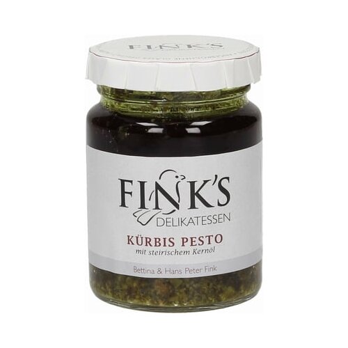 Fink's Delikatessen Pesto z bučo in štajerskim bučnim oljem Cene