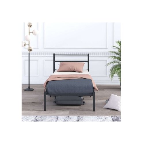 Hanah home krevet basic black 100 x 200 Cene