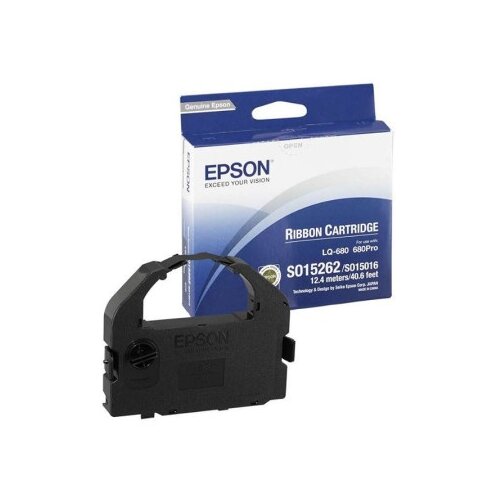 Epson black ribbon cartridge for LQ-670/680/pro/860/1060/25xx ( C13S015262 ) Cene