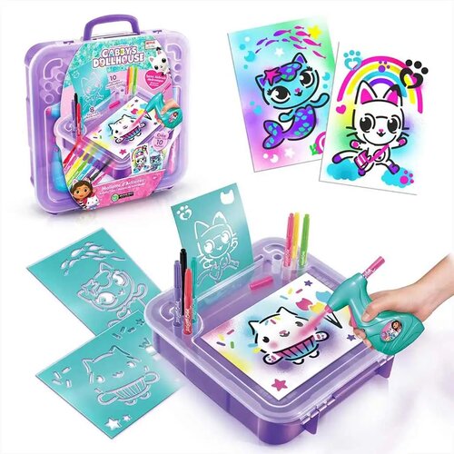Canal Toys Gabi Punčka Hi&amp;scaron;a: Airbrush barvni set v torbici Slike