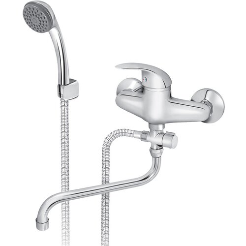 Rosan baterija za kadu-lavabo &amp;#039;&amp;Scaron;vedska&amp;#039; KING sa ručnim tu&amp;scaron;em J341002 ROS040 Slike