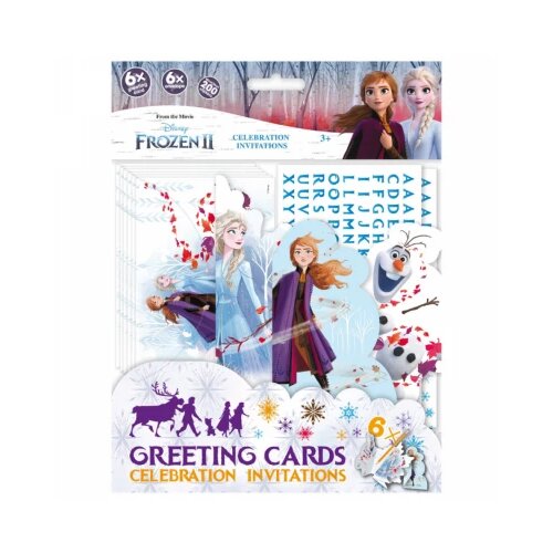 Frozen DISNEY Čestitke u koverti Cene