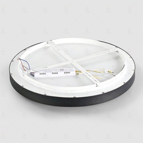  Brilagi - LED prigu&amp;scaron;iva svetiljka GLASS POOL DOUBLE LED/60W/230V 50 cm crna + daljinski upravljač Slike