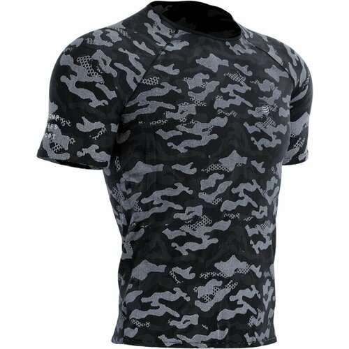 Compressport Training SS Tshirt M Camo Premium Black Camo M Slike