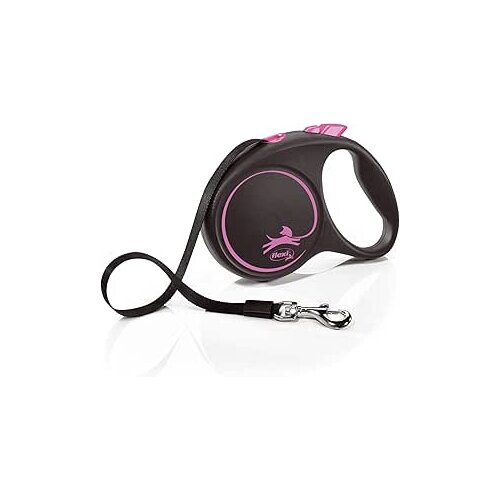 Flexi povodac Black Design S Tape 5m Plava Cene