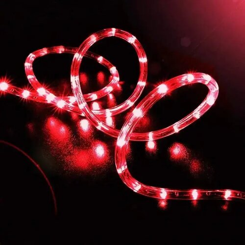  led svetleće crevo crvena boja 10m Slike