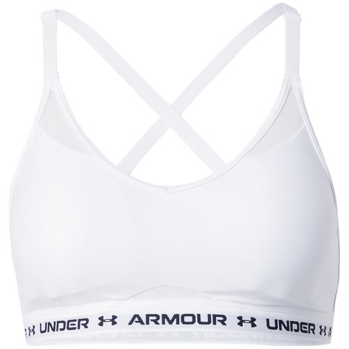 Under Armour Crossback Low Sport Bra White Cene