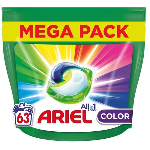 Ariel kapsule za pranje perila Color, 63kos Cene