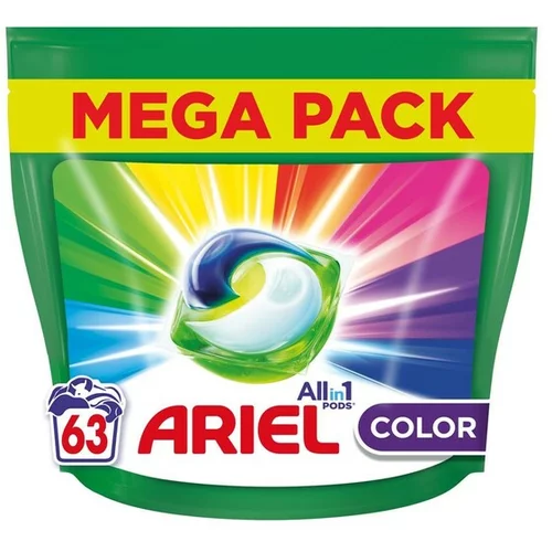 Ariel kapsule za pranje perila Color, 63kos
