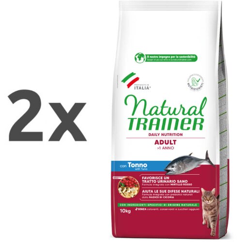Natural trainer Cat Adult, tuna - različna pakiranja 2 x 10 kg Cene
