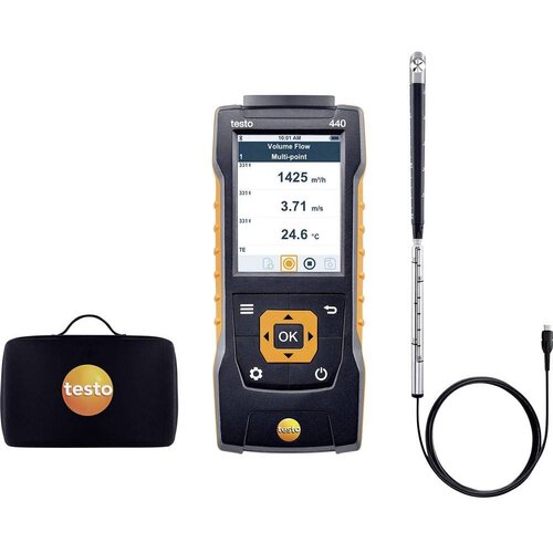 testo Anemometer 440 set 16 mm 0563 4401 kalibrirano prema tvorničkom standardu (sa certifikatom) Cijene