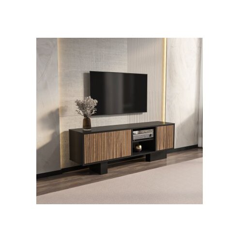 Hanah home TV ormarić Monaco, 150x54x35 cm, crni Cene