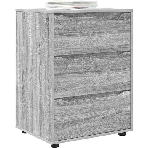 VidaXL Ormarić za pohranu Siva Sonoma 60 x 48 x 81 cm Slike