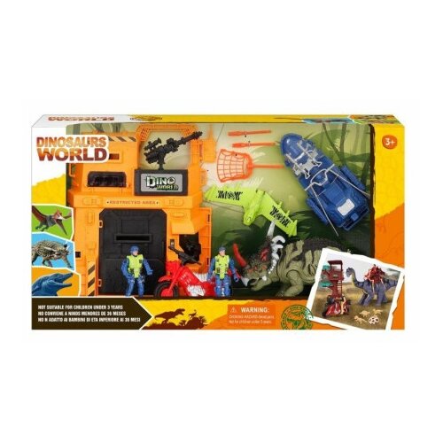 Set dinosaurusa sa vozilima i figurama 63501 ( 11/63501 ) Slike