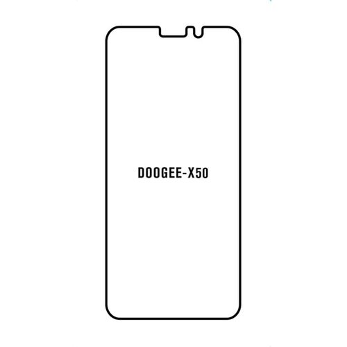Doogee X50 hydrogel za&amp;scaron;titna folija Slike