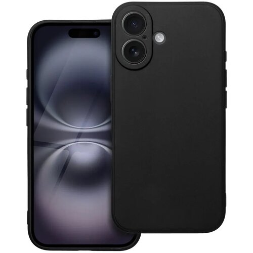  Gumijasti / gel etui Matte za Apple iPhone 16 (6.1") - črni Cene
