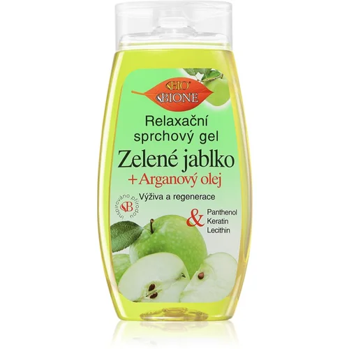 Bione Cosmetics Green Apple + Argan Oil gel za tuširanje 260 ml