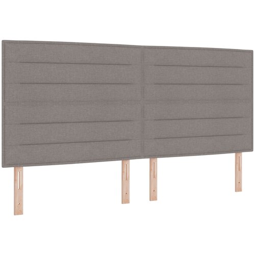 vidaXL Naslon za glavo Taupe 200 cm Tkanina, (22083915) Cene