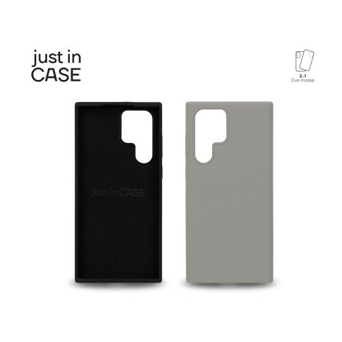 Just in case 2u1 extra case mix plus paket crni za S22 ultra ( MIXPL207BK ) Cene