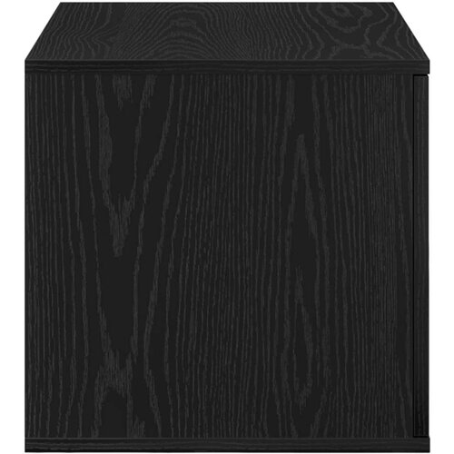  Crni ormar za pohranu 118x41x40 cm od konstruiranog drva Slike