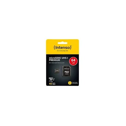 Intenso Micro SDXC 64GB UHS-I Premium 3423490 + adapter Cene