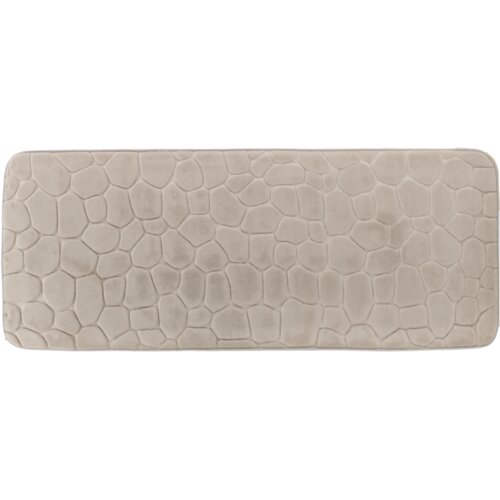 Tendance kupaonski tepih pebble 45&times;120 cm memorijska pjena, bež Cijene