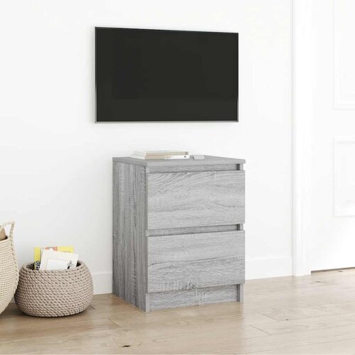 TV ormarić sivi sonoma 40x35x54 cm inženjerski drvo Slike