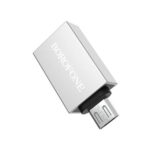  Adapter mikro USB OTG Borofon BV2 sivi Cene
