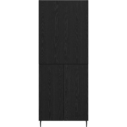  Kuhinjski ormarić Crni hrast 69 5 x 34 x 180 cm Slike