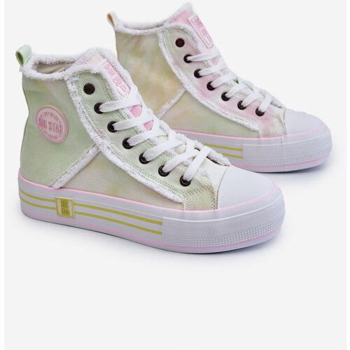 Big Star Womens High Sneakers LL274177 Multicolored Slike