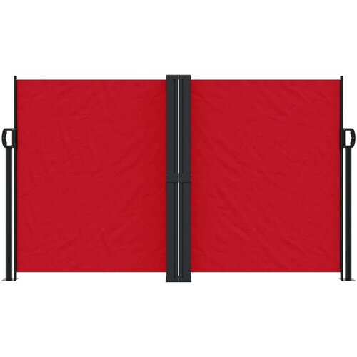  Uvlačiva bočna tenda 140 x 600 cm crvena Slike