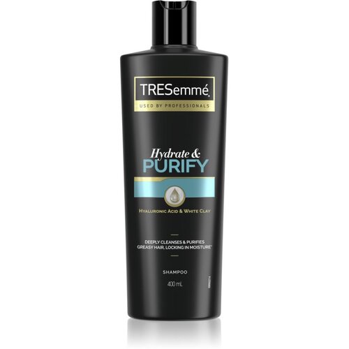 TRESemm&amp;eacute; Purify &amp;amp; Hydrate &amp;scaron;ampon za masnu kosu 400 ml Slike