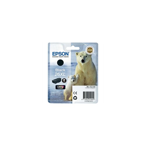 Epson Tinta 26 XL (C13T26214010) (crna), original Cene