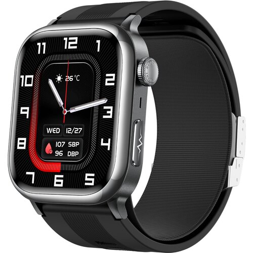 INF Pametna ura z natančnim merjenjem krvnega tlaka in EKG funkcijo Black, (5000061438) Cene